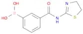 N-(Thiazoline-2-yl) 3-boronobenzamide