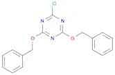 1,3,5-Triazine, 2-chloro-4,6-bis(phenylmethoxy)-