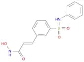 2-Propenamide, N-hydroxy-3-[3-[(phenylamino)sulfonyl]phenyl]-, (2E)-