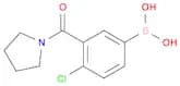 4-Chloro-3-(pyrrolidine-1-carbonyl)phenylboronic acid