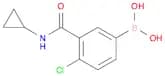 4-CHLORO-3-(CYCLOPROPYLCARBAMOYL)PHENYLBORONIC ACID