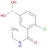 4-Chloro-3-(ethylcarbamoyl)phenylboronic acid