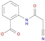 2-(2-Cyanoacetamido)benzoic acid