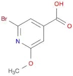 4-​Pyridinecarboxylic acid, 2-​bromo-​6-​methoxy-