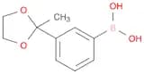 (3-(2-Methyl-1,3-dioxolan-2-yl)phenyl)boronic acid
