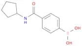 (4-(Cyclopentylcarbamoyl)phenyl)boronic acid