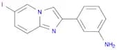 3-(6-Iodo-imidazo[1,2-a]pyridin-2-yl)-phenylamine