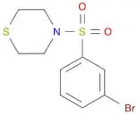 Thiomorpholine,4-[(3-bromophenyl)sulfonyl]-