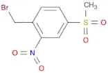 1-(Bromomethyl)-4-(methylsulfonyl)-2-nitrobenzene