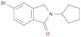 1H-Isoindol-1-one, 5-bromo-2-cyclopentyl-2,3-dihydro-