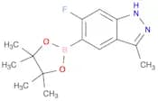 6-FLUORO-3-METHYL-5-(4,4,5,5-TETRAMETHYL-[1,3,2]DIOXABOROLAN-2-YL)-1H-INDAZOLE