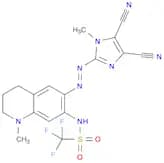 N-(6-((4,5-Dicyano-1-methyl-1H-imidazol-2-yl)diazenyl)-1-methyl-1,2,3,4-tetrahydroquinolin-7-yl)-1…