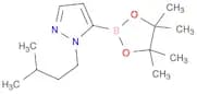 1-Isopentyl-1H-pyrazole-5-boronic acid, pinacol ester