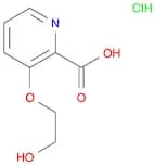 3-(2-Hydroxyethoxy)-2-pyridinecarboxylic acid