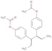 Phenol, 4,4′-(1,2-diethylidene-1,2-ethanediyl)bis-, 1,1′-diacetate