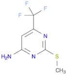 2-(Methylsulfanyl)-6-(trifluoromethyl)-4-pyrimidinamine