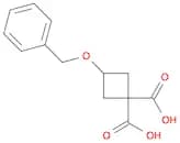 3-(Phenylmethoxy)-1,1-cyclobutanedicarboxylic acid