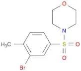 1-(3-Bromo-4-methylphenylsulfonyl)morpholine