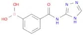 N-(1H,1,2,4-Triazol-3-yl) 3-boronobenzamide