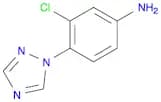 3-chloro-4-(1H-1,2,4-triazol-1-yl)aniline
