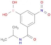 3-(N-Isopropylaminocarbonyl)-5-nitrophenylboronic acid