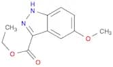 1H-Indazole-3-carboxylicacid, 5-methoxy-, ethyl ester