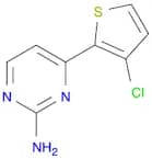 4-(3-Chloro-2-thienyl)-2-pyrimidinamine