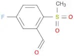 Benzaldehyde,5-fluoro-2-(methylsulfonyl)-