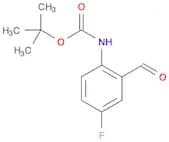 N-Boc 4-fluoro-2-formylaniline