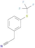 3-(TRIFLUOROMETHYLTHIO)PHENYLACETONITRILE