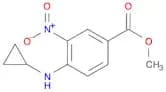 Methyl 4-(cyclopropylamino)-3-nitrobenzoate