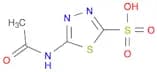 1,3,4-Thiadiazole-2-sulfonic acid, 5-(acetylamino)-