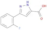 3-(2-Fluorophenyl)-1H-pyrazole-5-carboxylic acid
