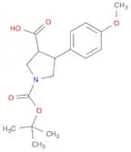 1-(tert-Butoxycarbonyl)-4-(4-methoxyphenyl)pyrrolidine-3-carboxylic acid