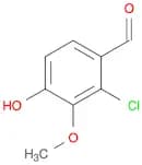 2-Chloro-4-hydroxy-3-methoxybenzaldehyde