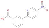 3-(5-Nitropyridin-2-yl)benzoic acid