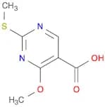 4-Methoxy-2-(methylthio)-5-pyrimidinecarboxylic acid
