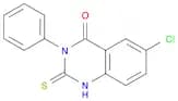6-chloro-3-phenyl-2-thioxo-2,3-dihydro-4(1H)- quinazolinone
