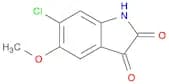 1H-Indole-2,3-dione, 6-chloro-5-methoxy-