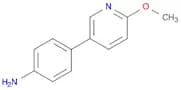 Benzenamine,4-(6-methoxy-3-pyridinyl)-