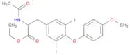 Ethyl 2-acetamido-3-(3,5-diiodo-4-(4-methoxyphenoxy)phenyl)propanoate