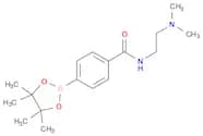 N-(2-Dimethylaminoethyl)-4-(4,4,5,5-tetramethyl-1,3,2-dioxaborolan-2-yl)benzamide
