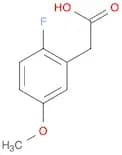 2-(2-Fluoro-5-methoxyphenyl);acetic acid