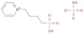 Pyridinium, 1-(4-sulfobutyl)-, sulfate (1:1)