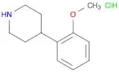 Piperidine, 4-(2-methoxyphenyl)-, hydrochloride
