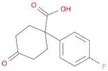 1-(4-fluorophenyl)-4-oxocyclohexane-1-carboxylic acid