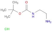 Carbamic acid, N-​(2-​aminoethyl)​-​, 1,​1-​dimethylethyl ester, hydrochloride (1:1)