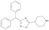 3-Benzhydryl-5-(piperidin-4-yl)-1,2,4-oxadiazole
