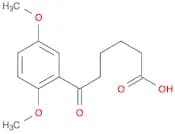 Benzenehexanoicacid, 2,5-dimethoxy-e-oxo-