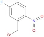 Benzene, 2-(bromomethyl)-4-fluoro-1-nitro-